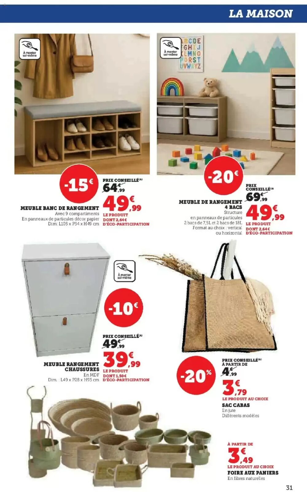 Prospectus promotionnel Super U valable à partir du 27/12/2025 - Page 31.