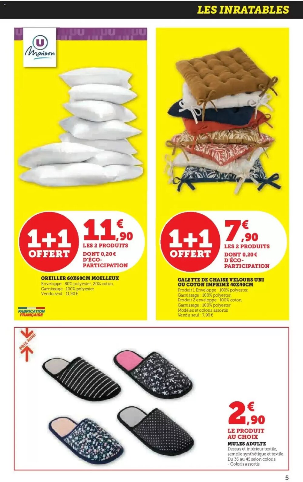 Prospectus promotionnel Super U valable à partir du 27/12/2025 - Page 5.