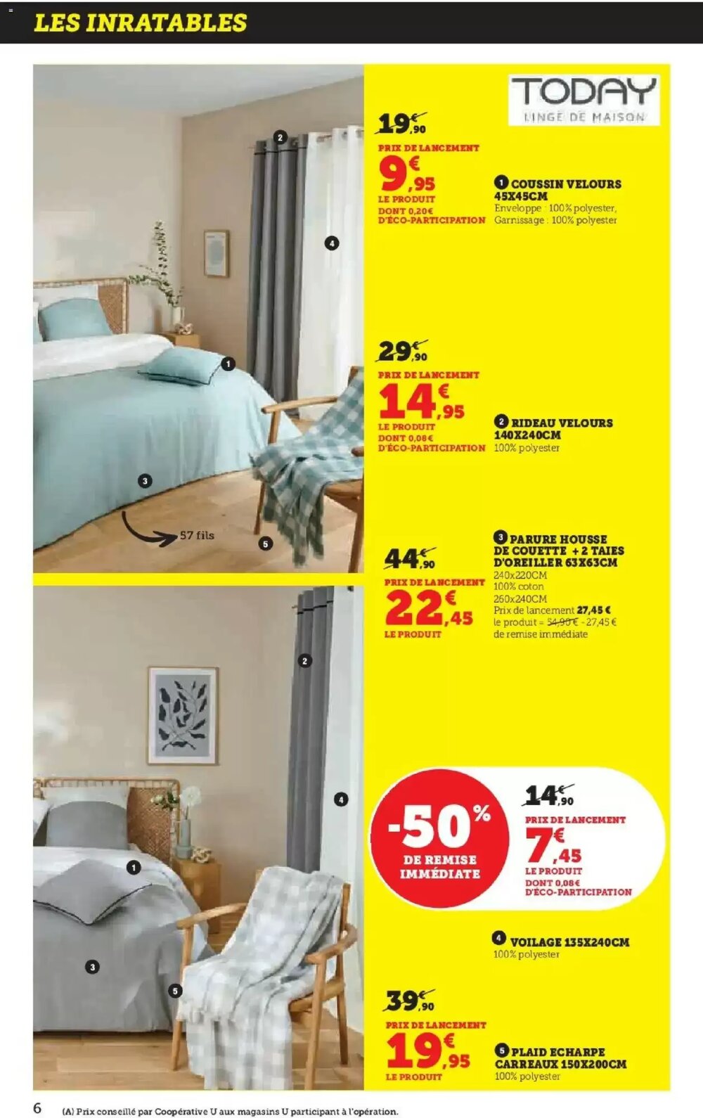 Prospectus promotionnel Super U valable à partir du 27/12/2025 - Page 6.