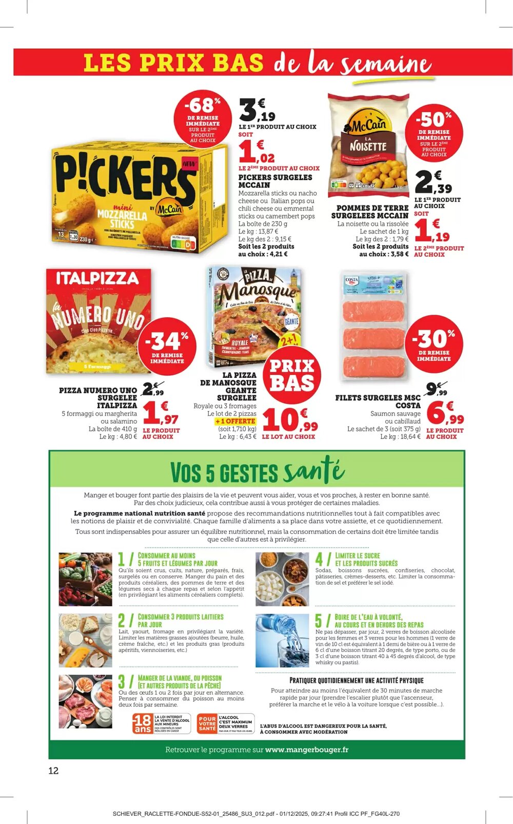 Prospectus promotionnel Bi1 valable à partir du 27/12/2025 - Page 12.