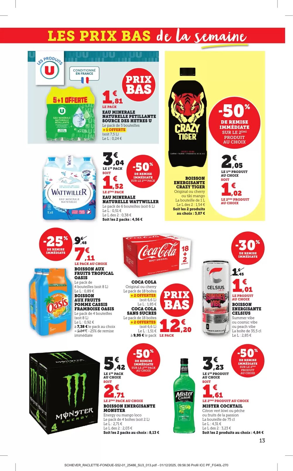 Prospectus promotionnel Bi1 valable à partir du 27/12/2025 - Page 13.