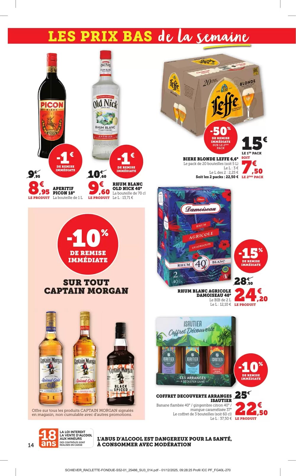 Prospectus promotionnel Bi1 valable à partir du 27/12/2025 - Page 14.