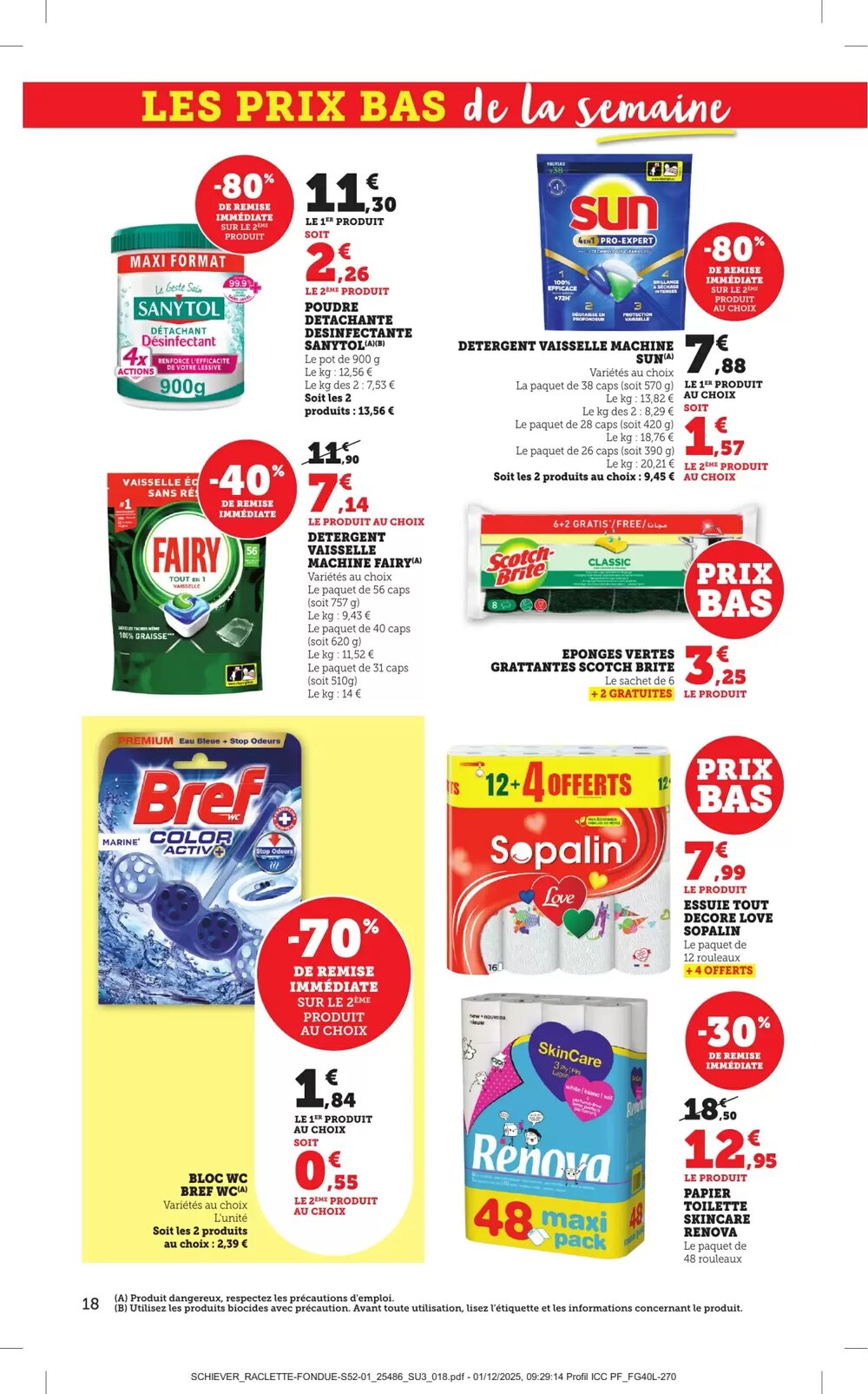 Prospectus promotionnel Bi1 valable à partir du 27/12/2025 - Page 18.