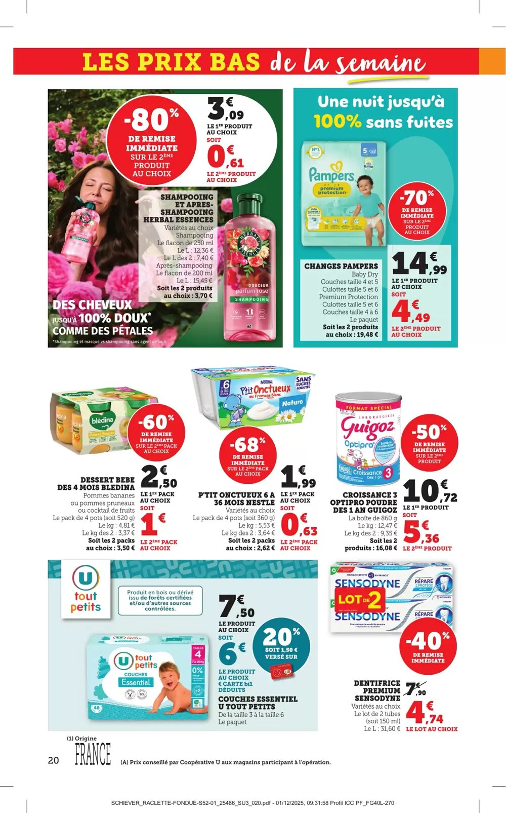 Prospectus promotionnel Bi1 valable à partir du 27/12/2025 - Page 20.