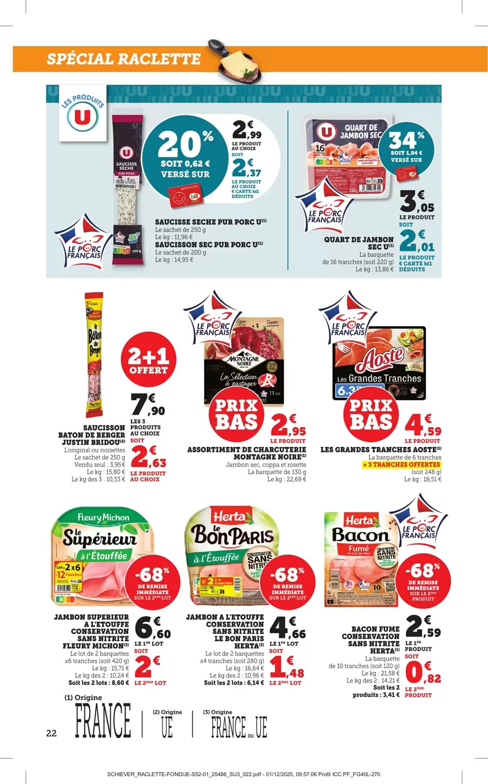 Prospectus promotionnel Bi1 valable à partir du 27/12/2025 - Page 22.