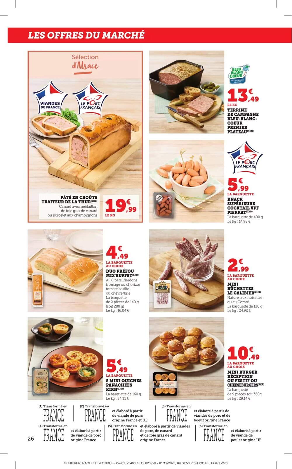 Prospectus promotionnel Bi1 valable à partir du 27/12/2025 - Page 26.