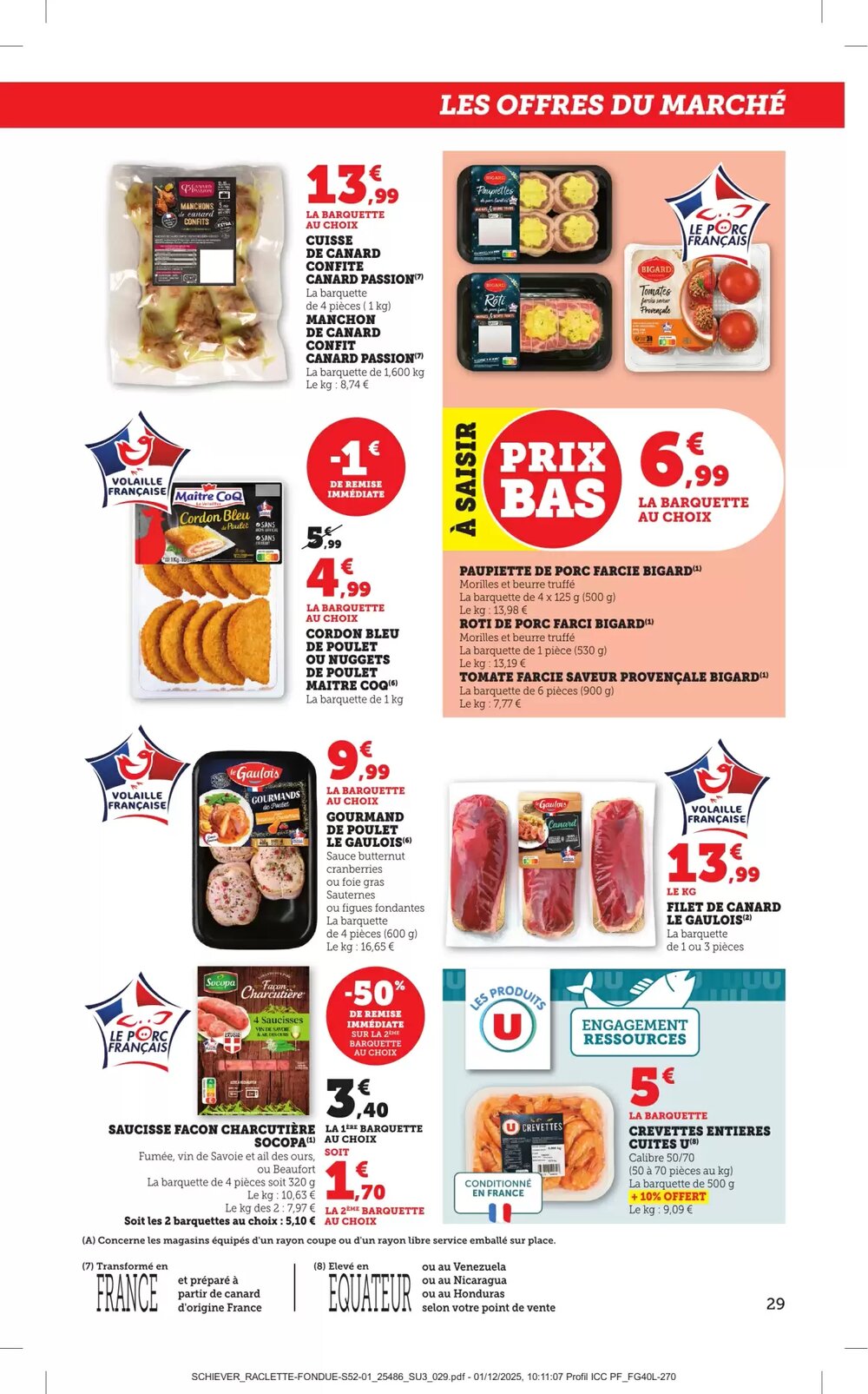 Prospectus promotionnel Bi1 valable à partir du 27/12/2025 - Page 29.