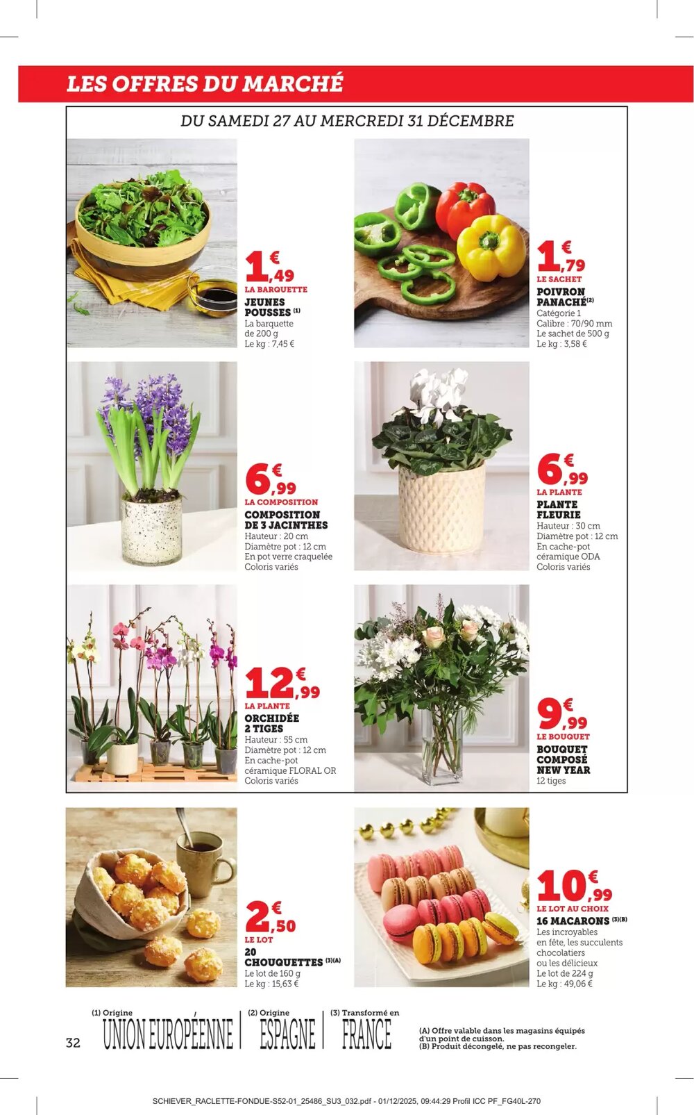 Prospectus promotionnel Bi1 valable à partir du 27/12/2025 - Page 32.