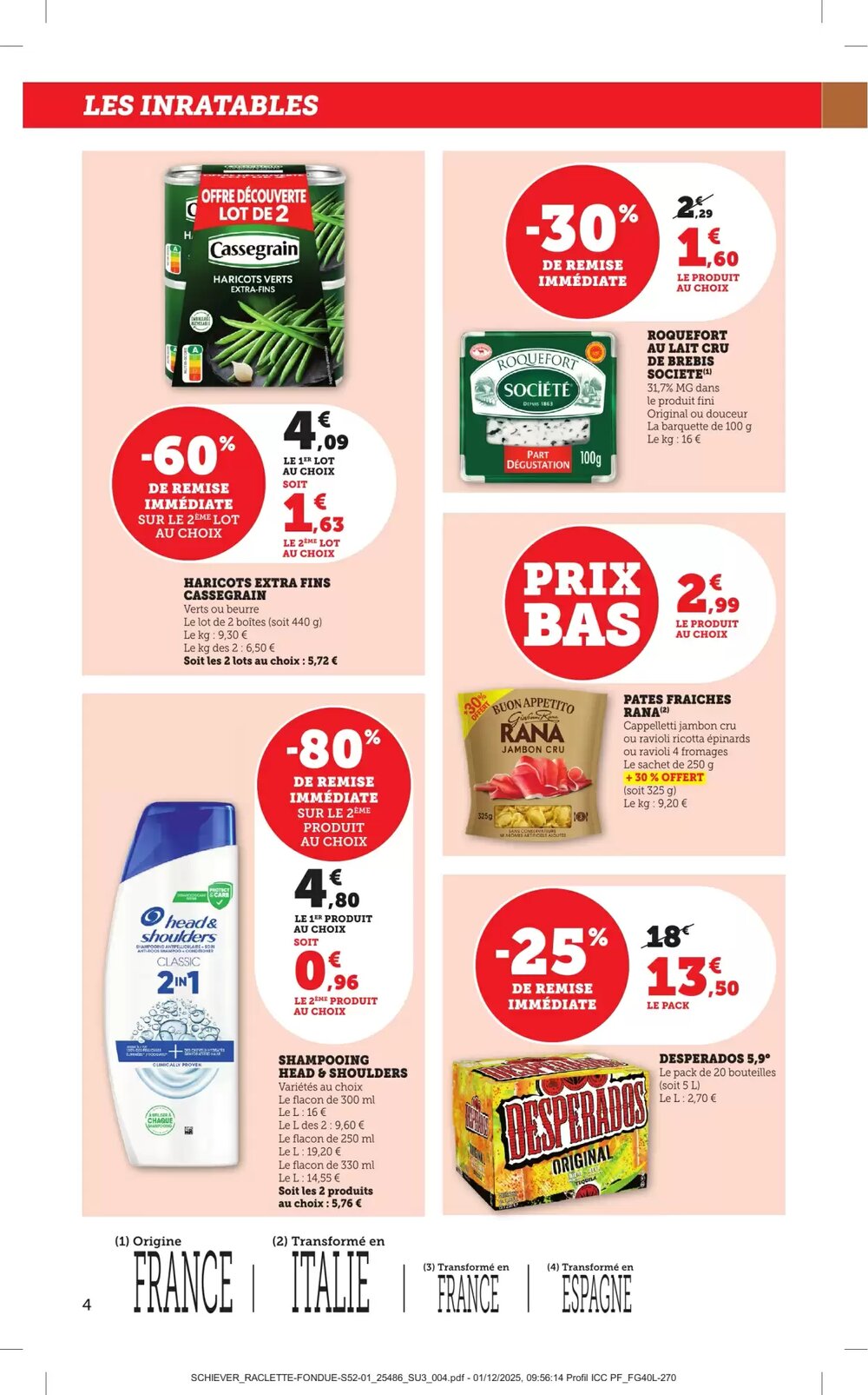 Prospectus promotionnel Bi1 valable à partir du 27/12/2025 - Page 4.