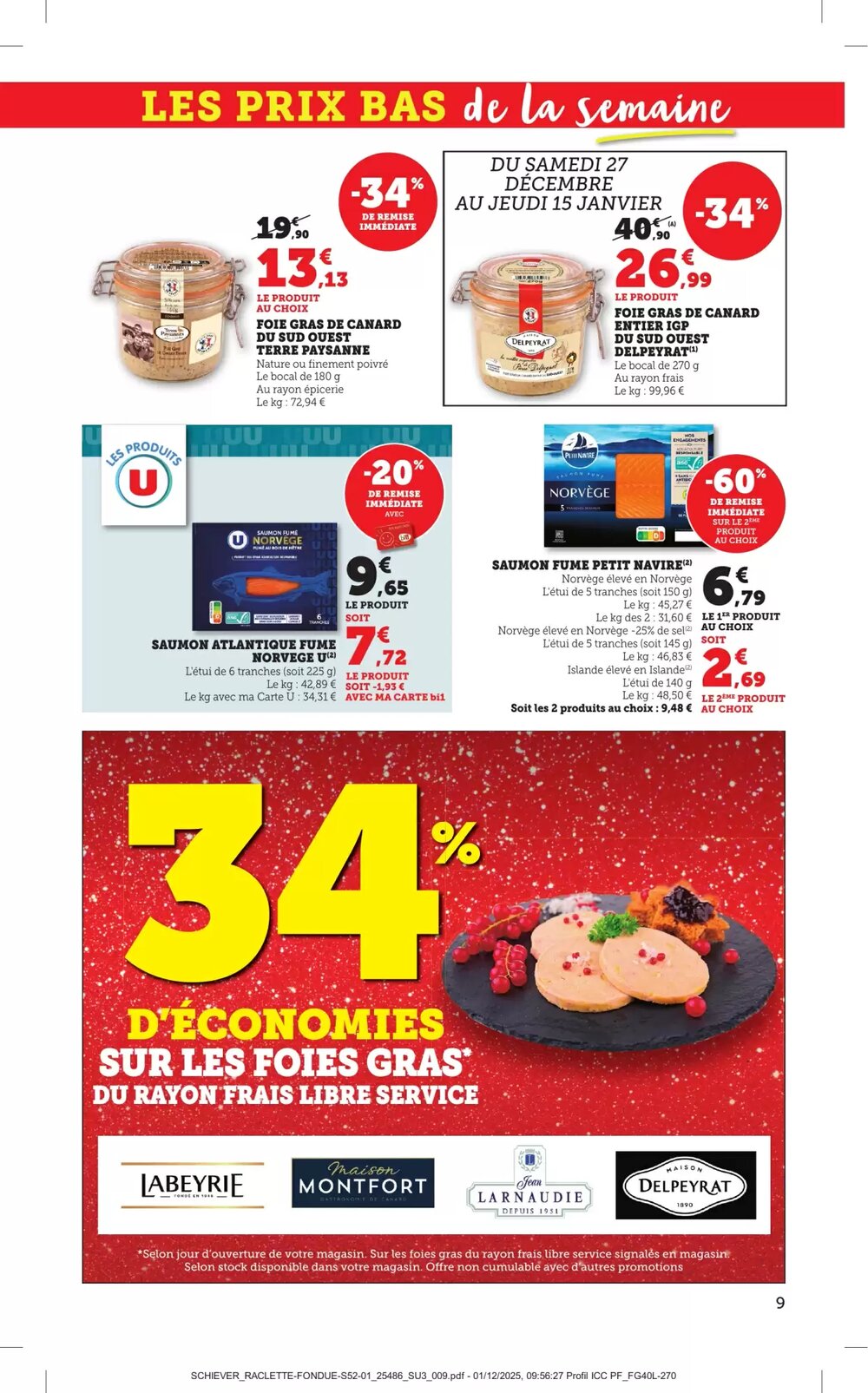 Prospectus promotionnel Bi1 valable à partir du 27/12/2025 - Page 9.