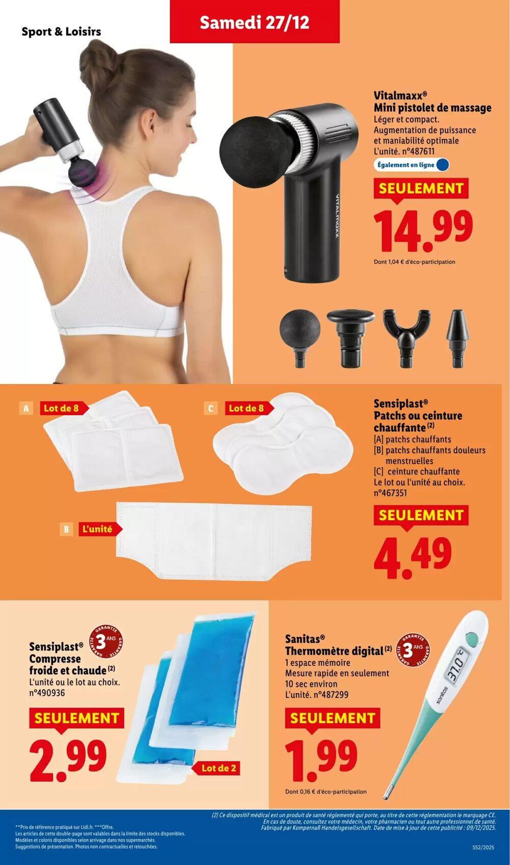 Prospectus promotionnel Lidl valable à partir du 27/12/2025 - Page 13.