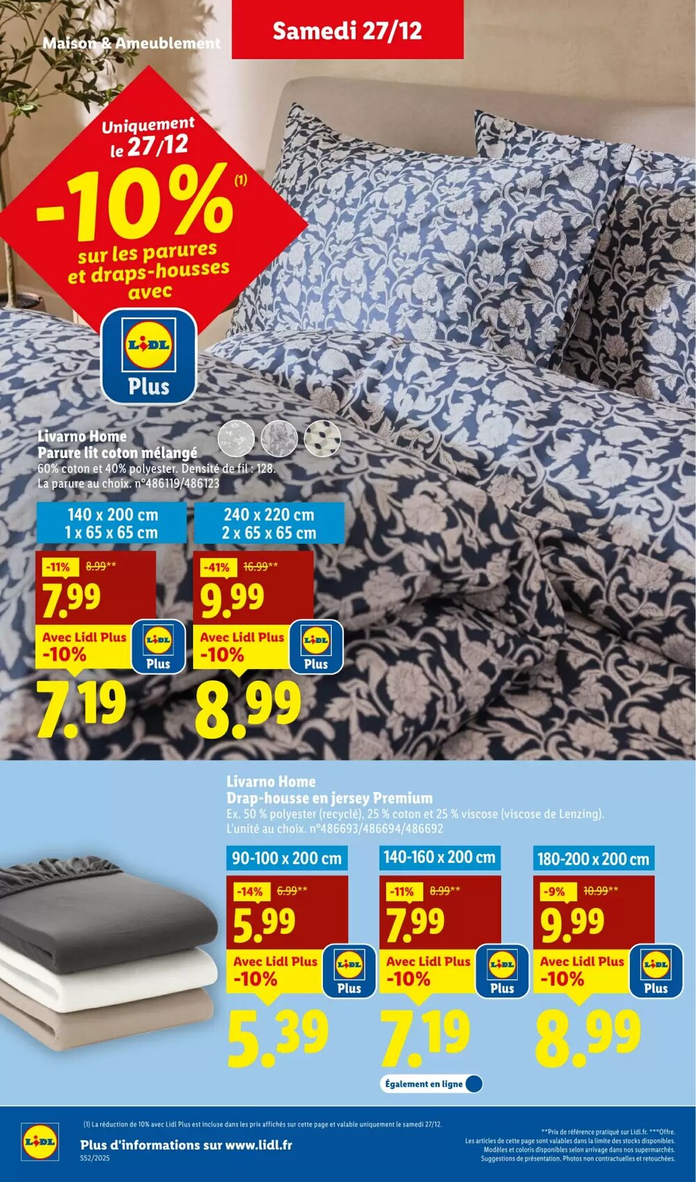 Prospectus promotionnel Lidl valable à partir du 27/12/2025 - Page 6.