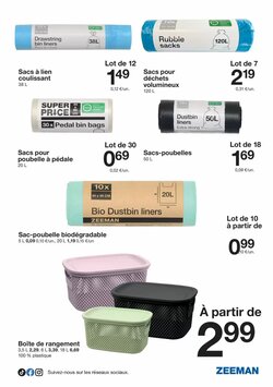 Prospectus promotionnel Zeeman valable à partir du 27/12/2025 - Page 11.