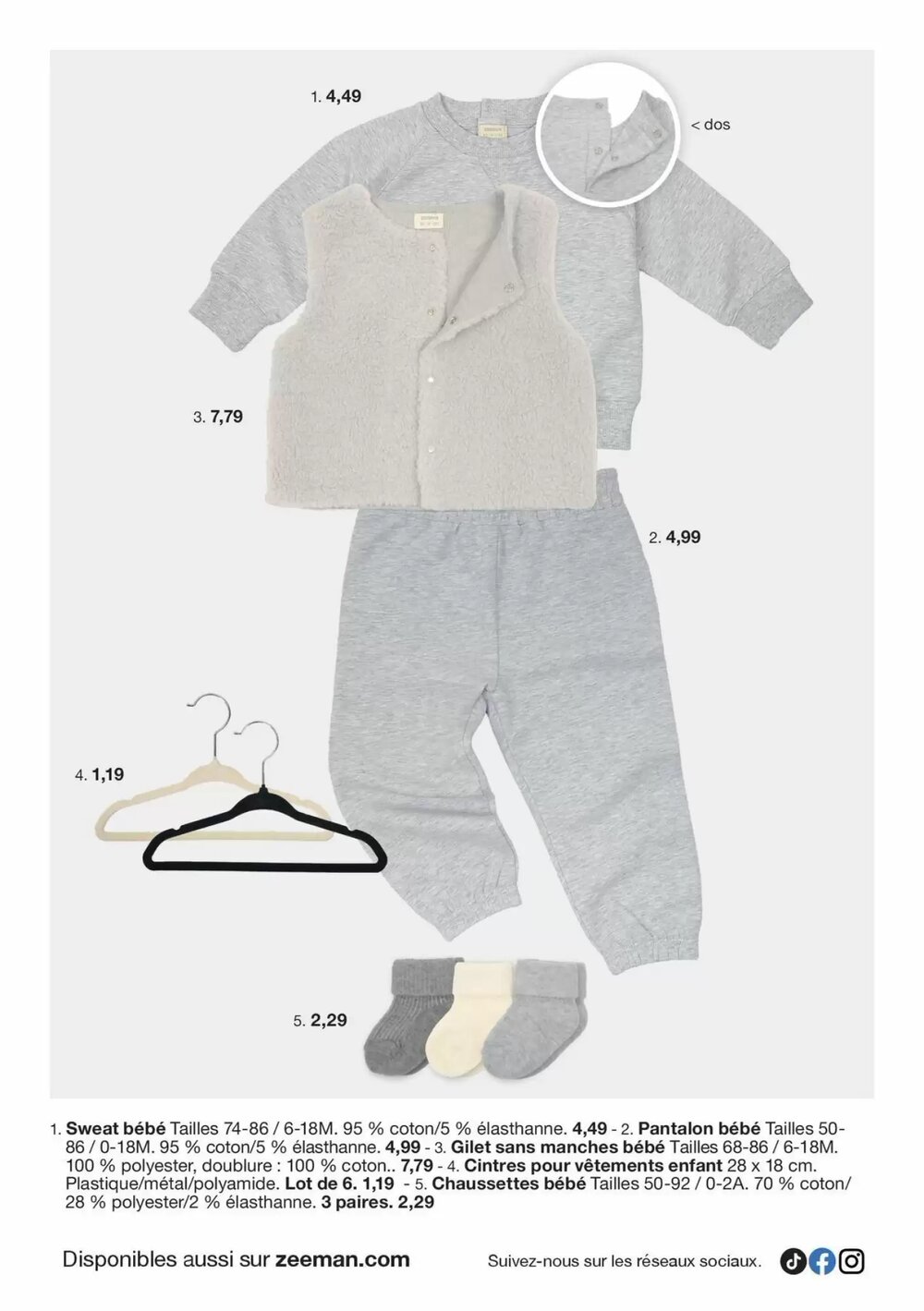 Prospectus promotionnel Zeeman valable à partir du 27/12/2025 - Page 14.