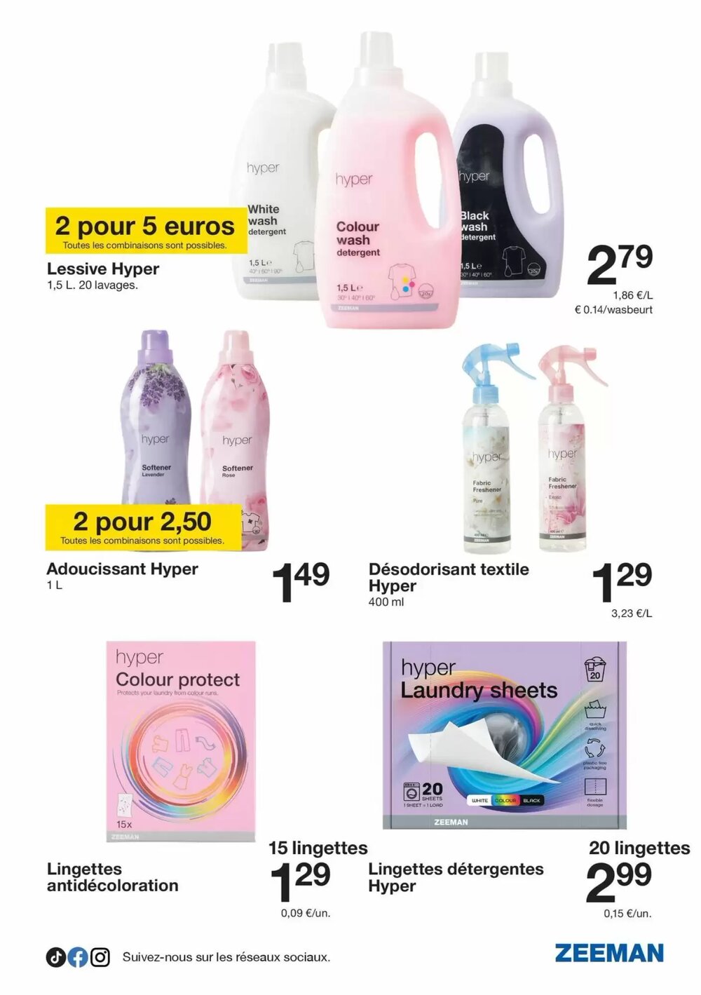 Prospectus promotionnel Zeeman valable à partir du 27/12/2025 - Page 3.