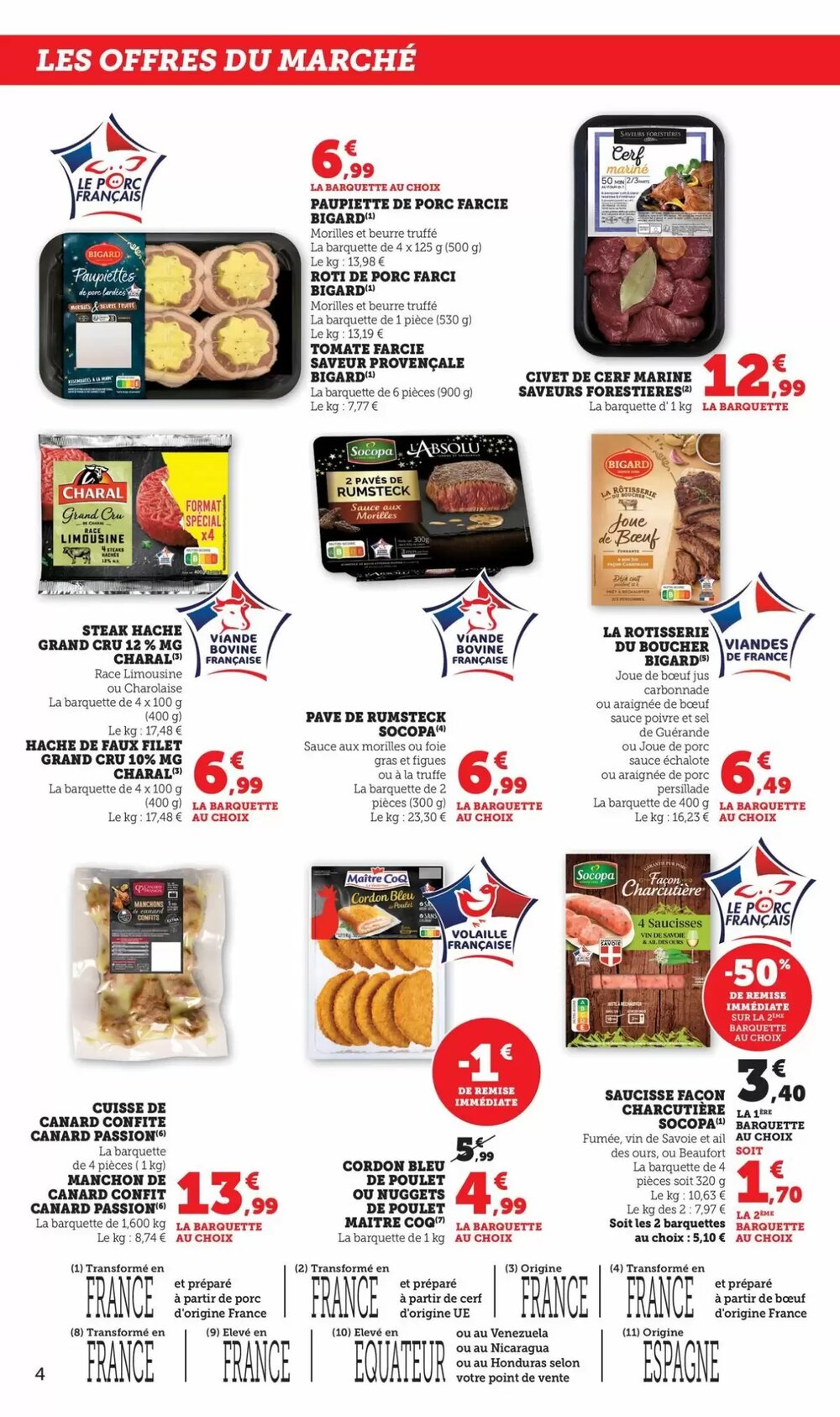 Prospectus promotionnel Bi1 valable à partir du 27/12/2025 - Page 4.