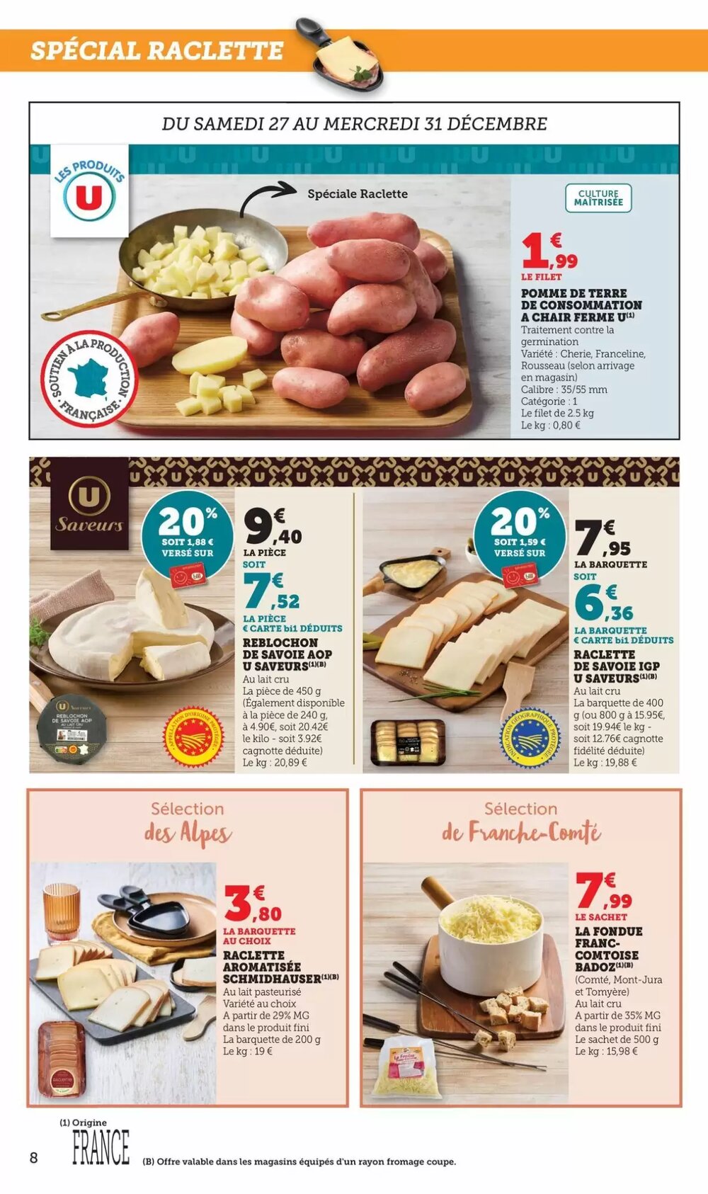 Prospectus promotionnel Bi1 valable à partir du 27/12/2025 - Page 8.