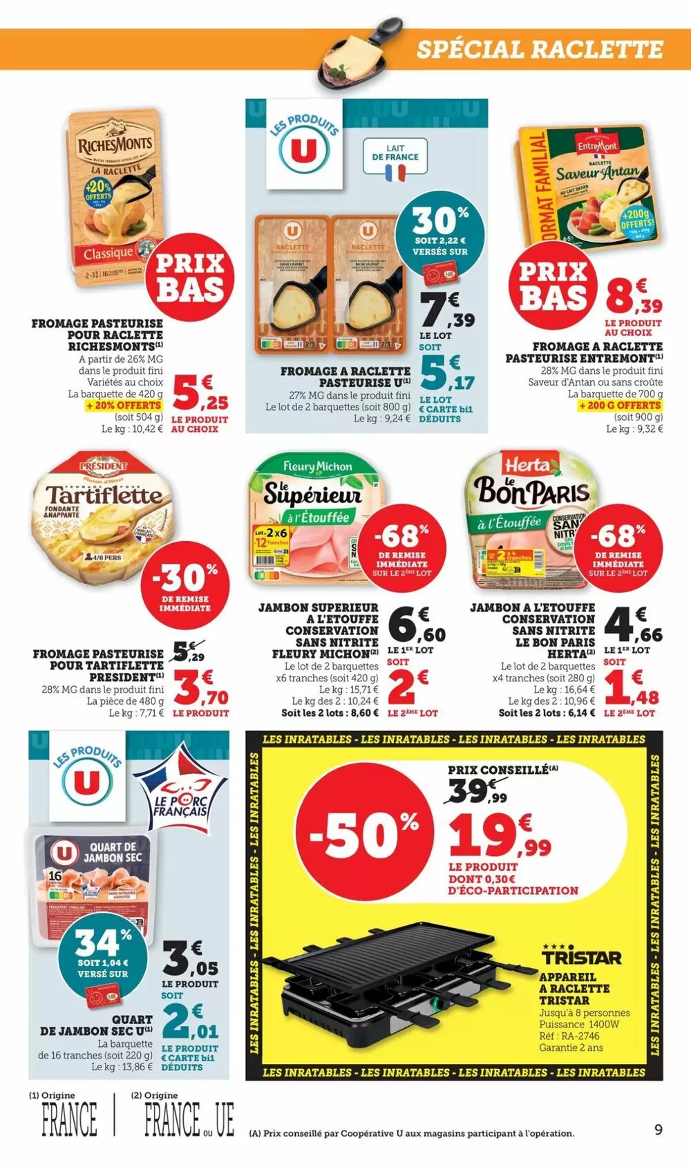 Prospectus promotionnel Bi1 valable à partir du 27/12/2025 - Page 9.