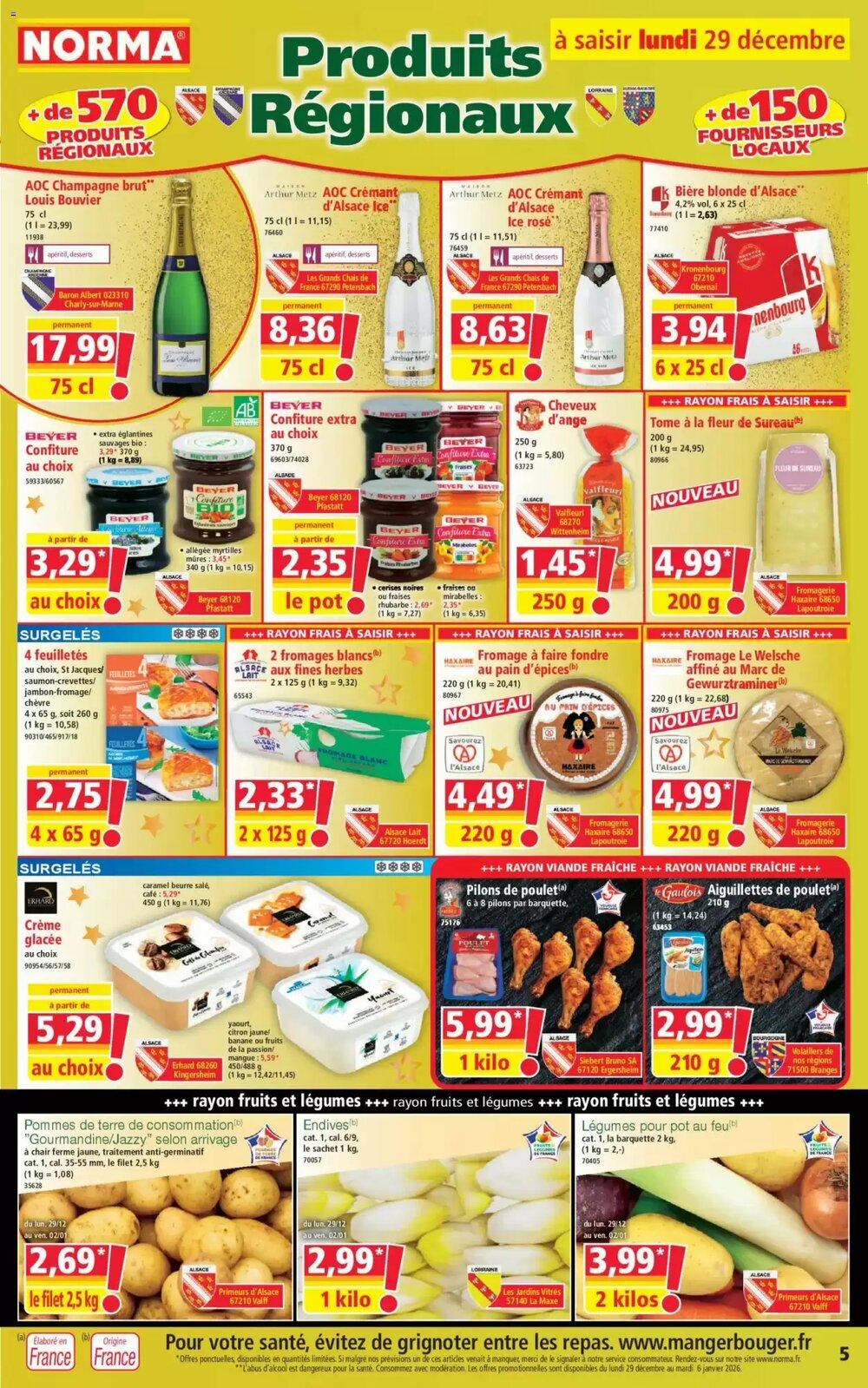 Prospectus promotionnel Norma valable à partir du 29/12/2025 - Page 5.