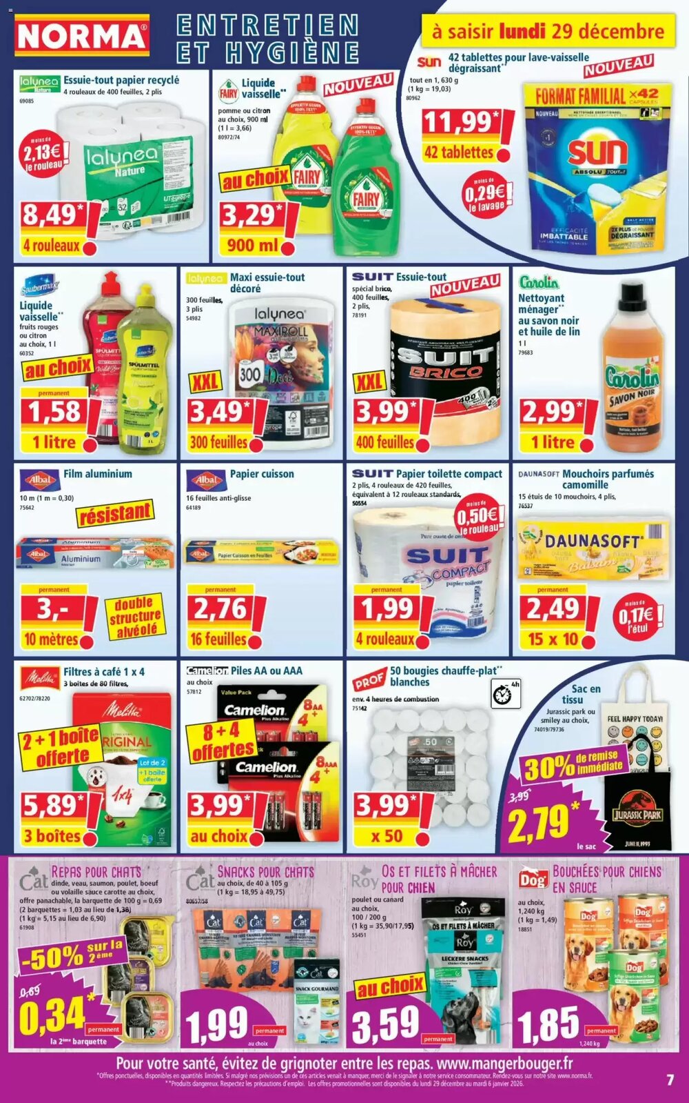Prospectus promotionnel Norma valable à partir du 29/12/2025 - Page 7.