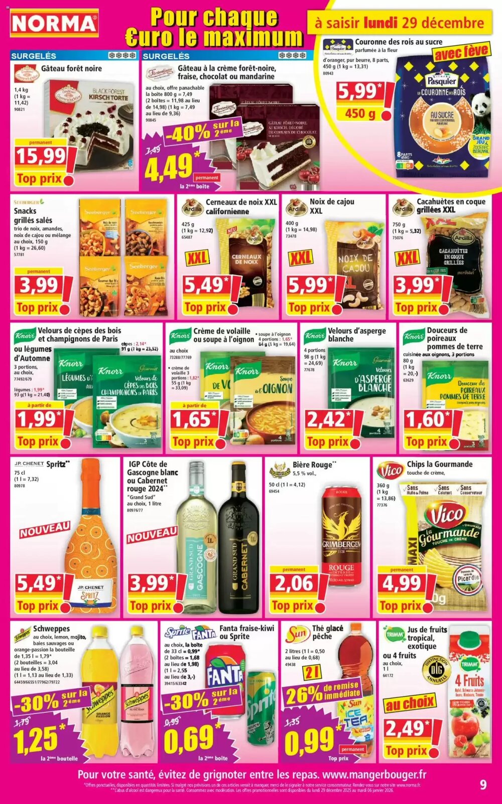 Prospectus promotionnel Norma valable à partir du 29/12/2025 - Page 9.