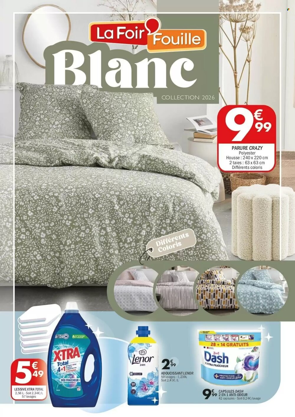 Prospectus promotionnel La Foir'Fouille valable à partir du 29/12/2025 - Page 1.