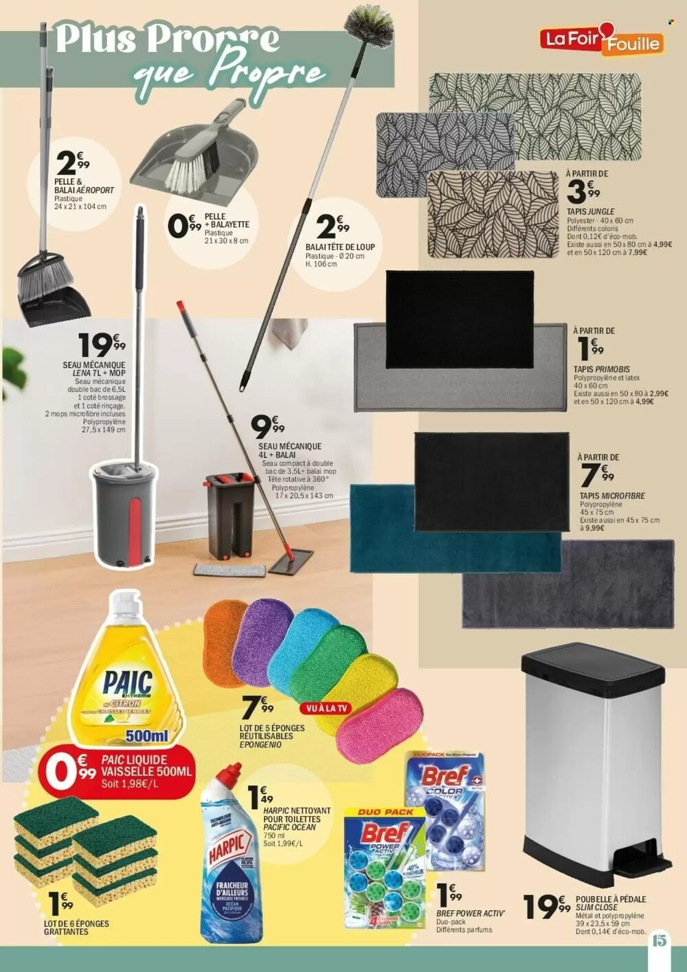 Prospectus promotionnel La Foir'Fouille valable à partir du 29/12/2025 - Page 15.