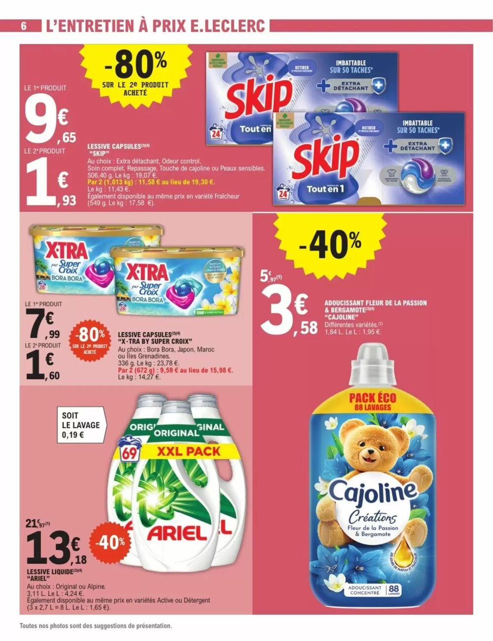 Prospectus promotionnel E.Leclerc Express valable à partir du 29/12/2025 - Page 6.