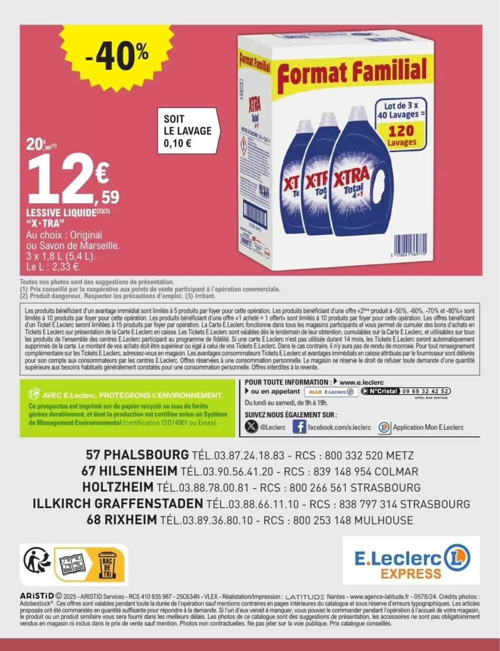 Prospectus promotionnel E.Leclerc Express valable à partir du 29/12/2025 - Page 8.