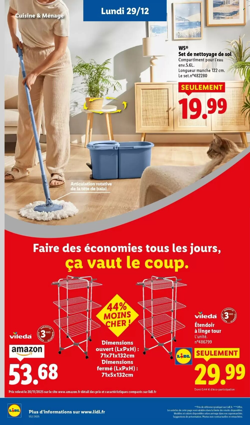 Prospectus promotionnel Lidl valable à partir du 29/12/2025 - Page 10.