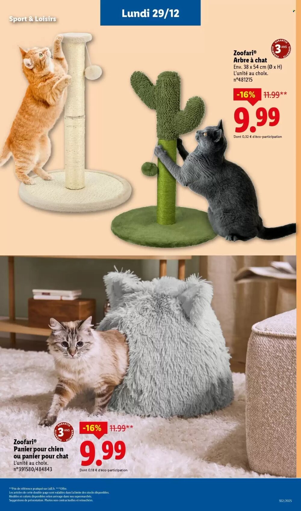 Prospectus promotionnel Lidl valable à partir du 29/12/2025 - Page 15.