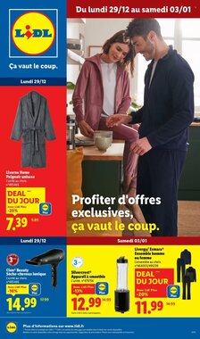 Prospectus promotionnel Lidl valable à partir du 29/12/2025