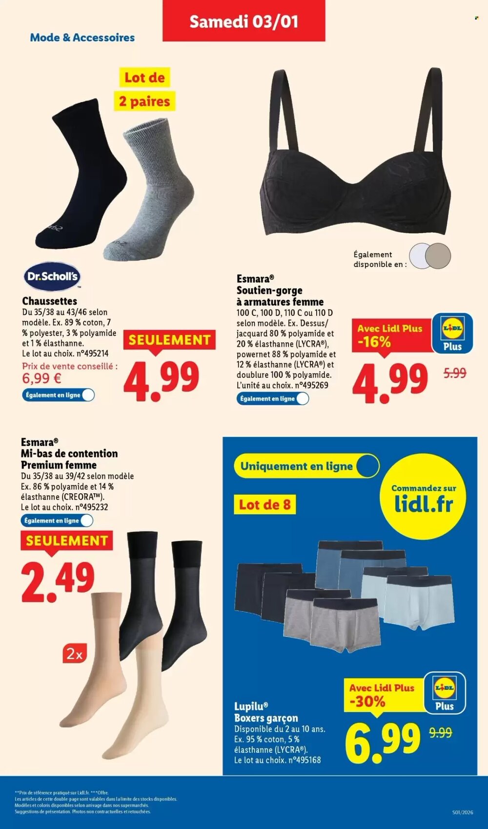 Prospectus promotionnel Lidl valable à partir du 29/12/2025 - Page 21.
