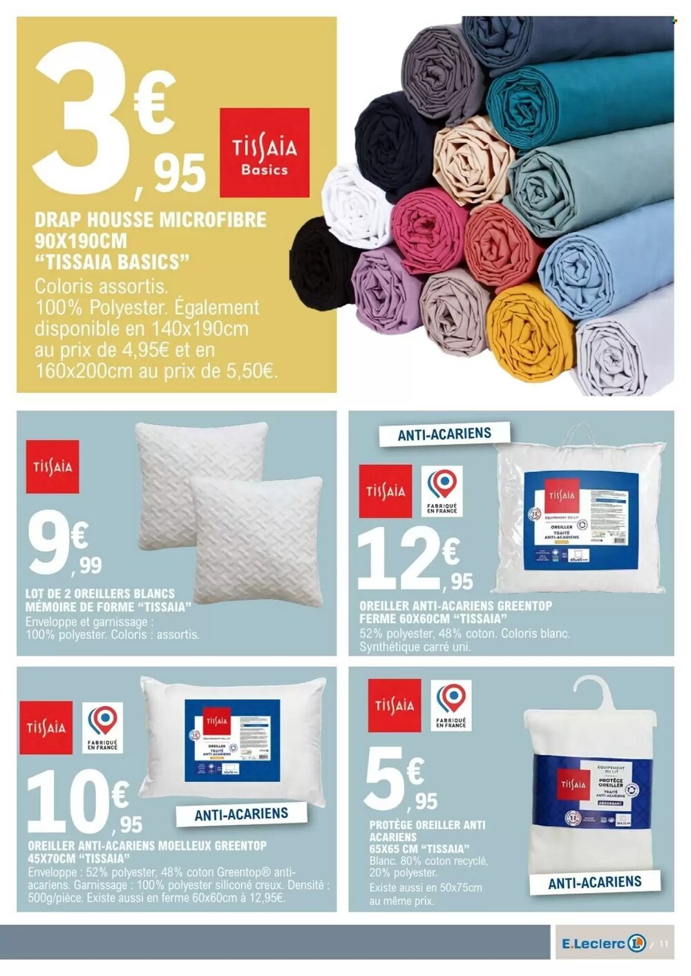 Prospectus promotionnel E.Leclerc valable à partir du 29/12/2025 - Page 11.