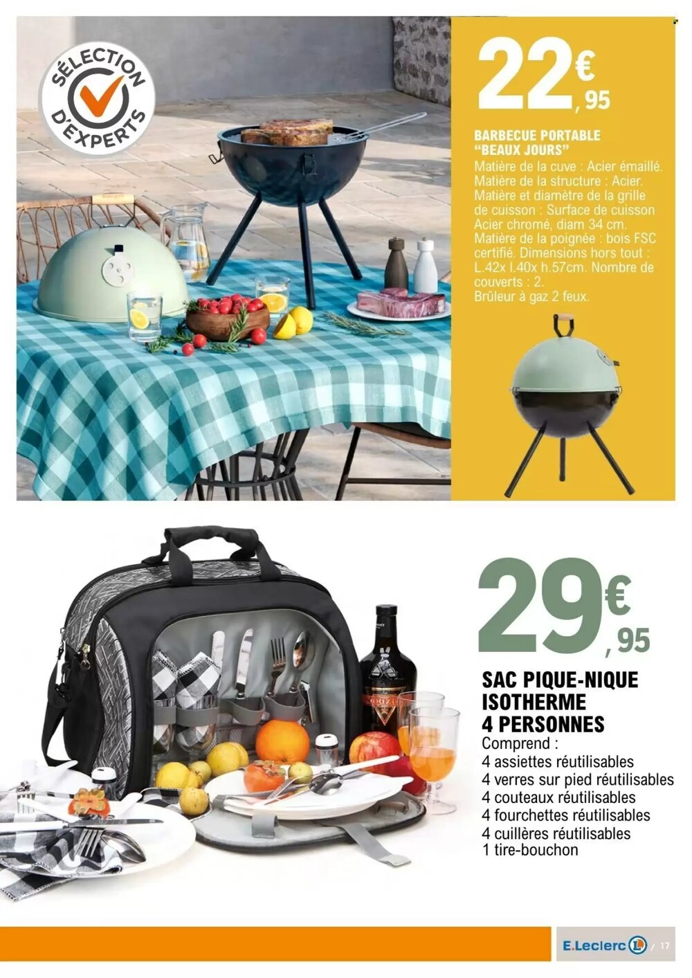 Prospectus promotionnel E.Leclerc valable à partir du 29/12/2025 - Page 17.