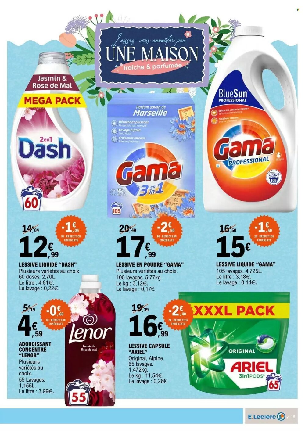 Prospectus promotionnel E.Leclerc valable à partir du 29/12/2025 - Page 19.