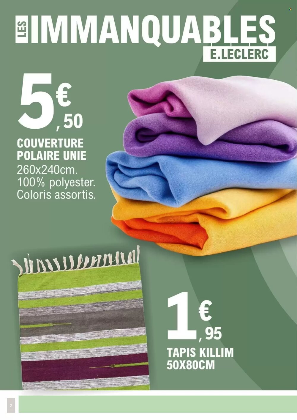 Prospectus promotionnel E.Leclerc valable à partir du 29/12/2025 - Page 2.