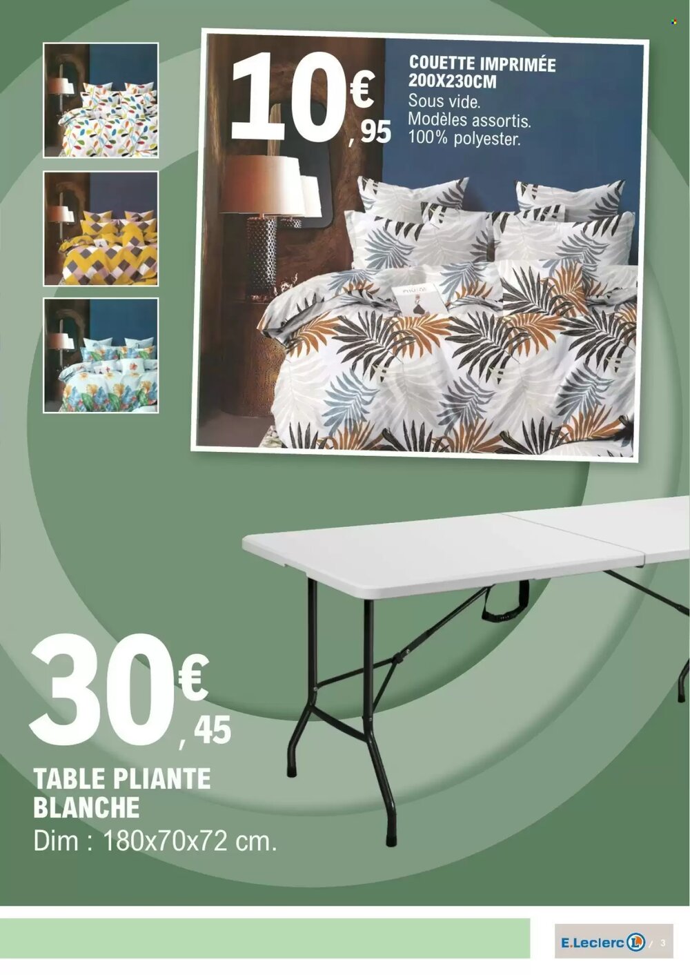 Prospectus promotionnel E.Leclerc valable à partir du 29/12/2025 - Page 3.