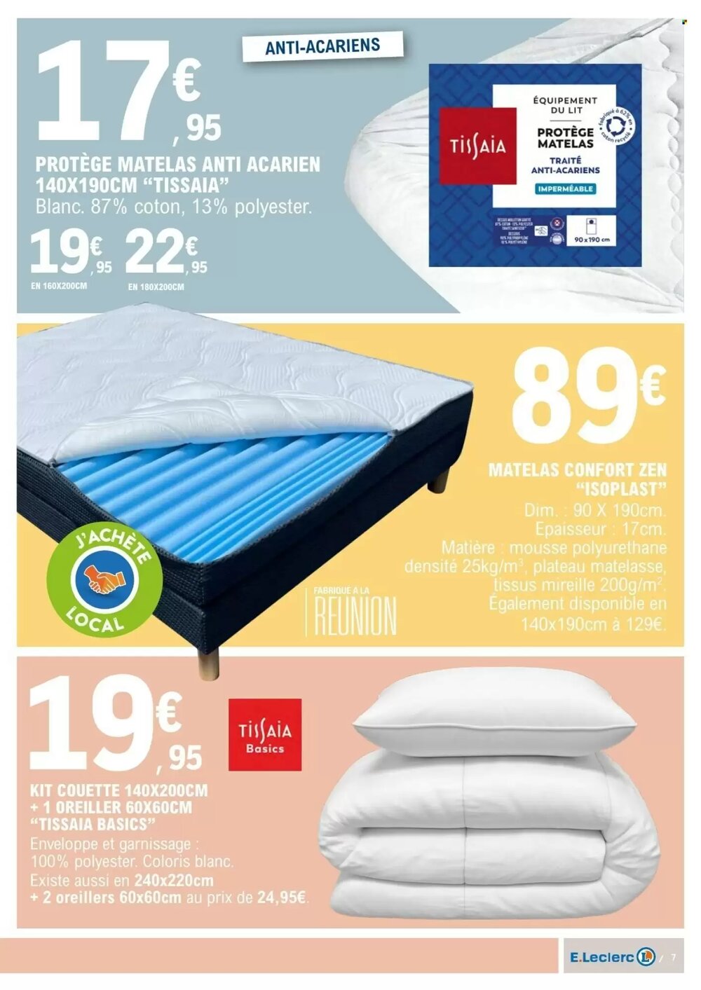 Prospectus promotionnel E.Leclerc valable à partir du 29/12/2025 - Page 7.