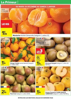 Prospectus promotionnel Carrefour valable à partir du 29/12/2025 - Page 29.