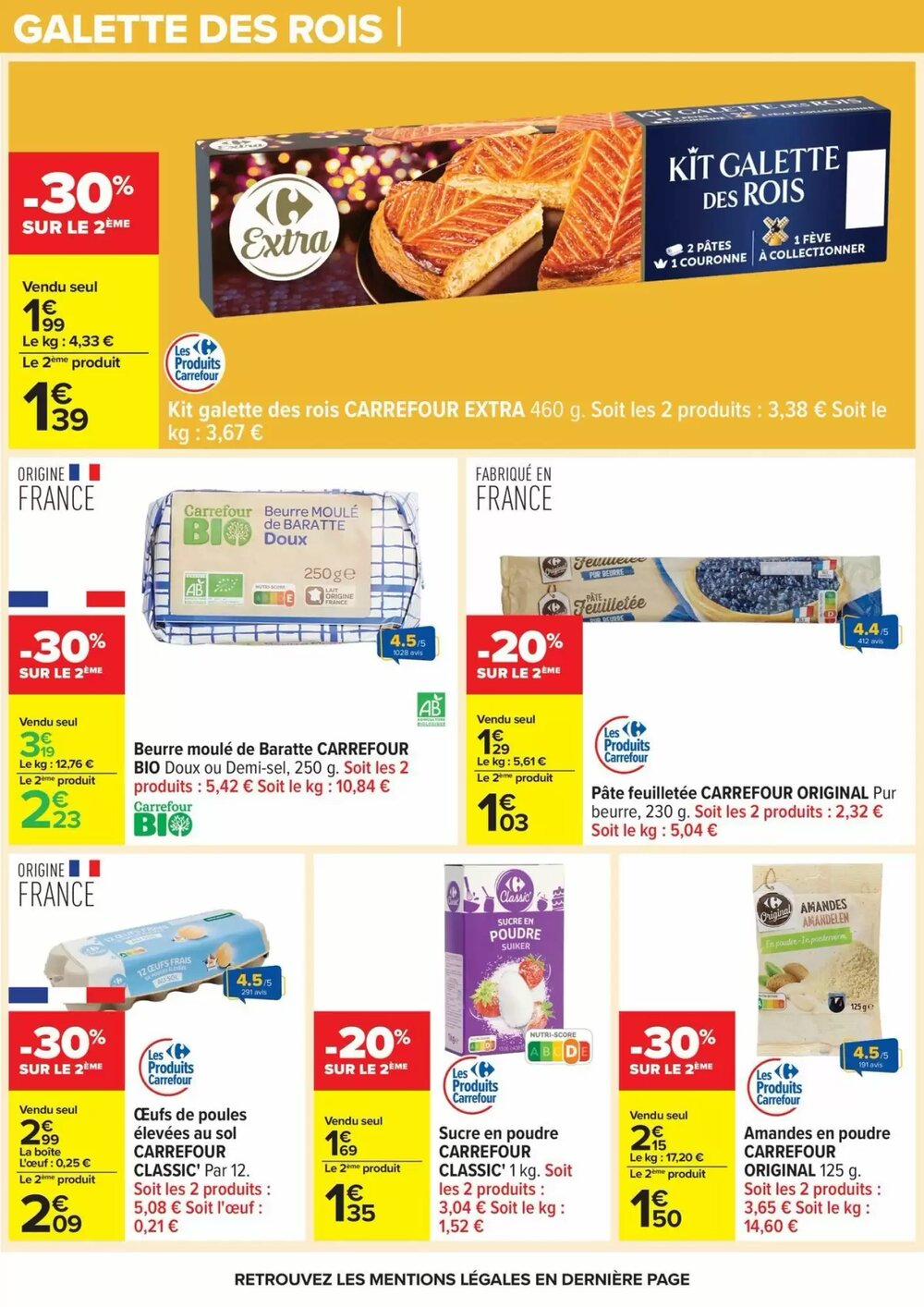 Prospectus promotionnel Carrefour valable à partir du 29/12/2025 - Page 34.