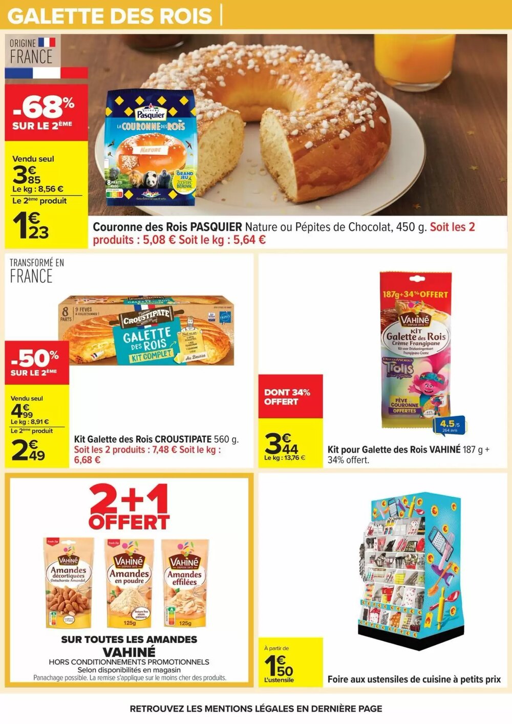 Prospectus promotionnel Carrefour valable à partir du 29/12/2025 - Page 36.