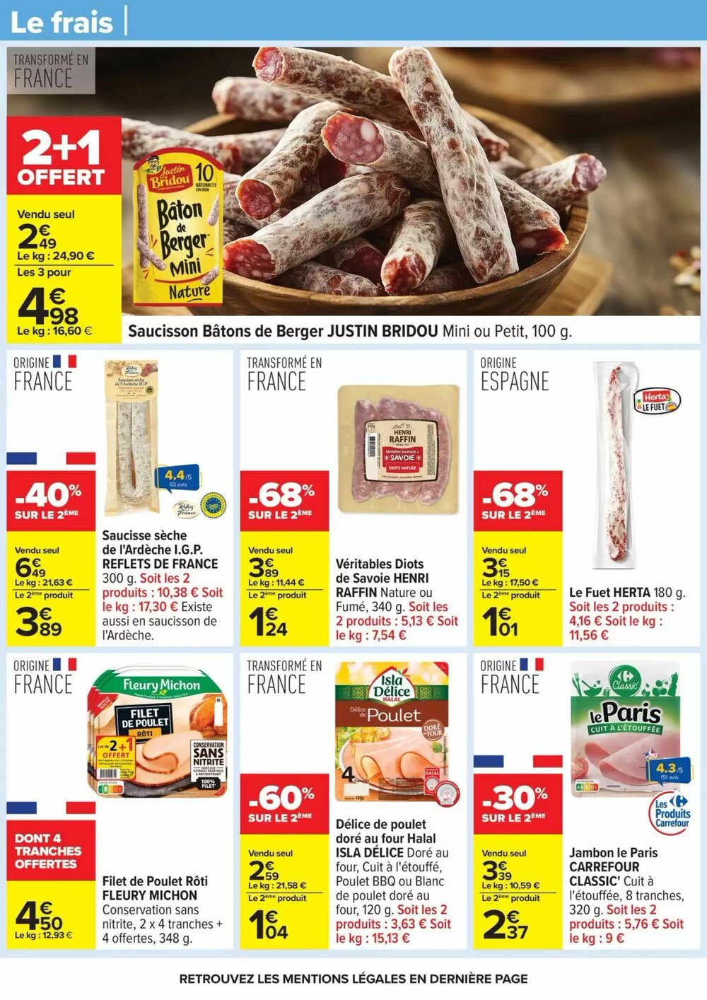 Prospectus promotionnel Carrefour valable à partir du 29/12/2025 - Page 40.