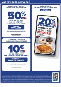 Prospectus promotionnel Carrefour valable à partir du 29/12/2025 - Page 5.