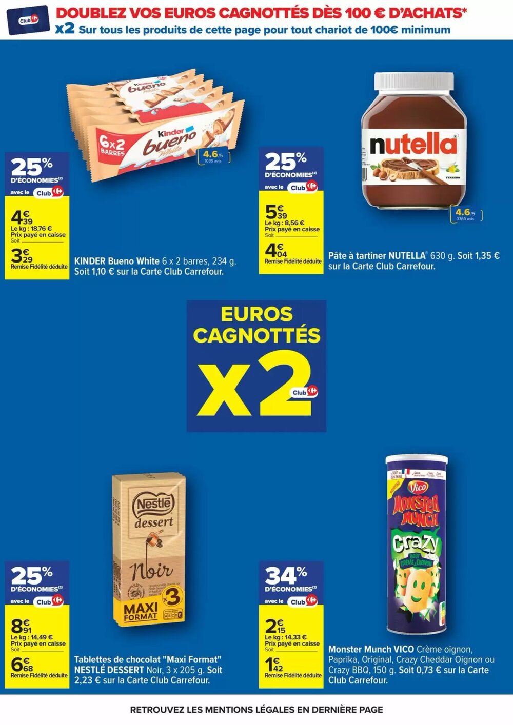 Prospectus promotionnel Carrefour valable à partir du 29/12/2025 - Page 7.