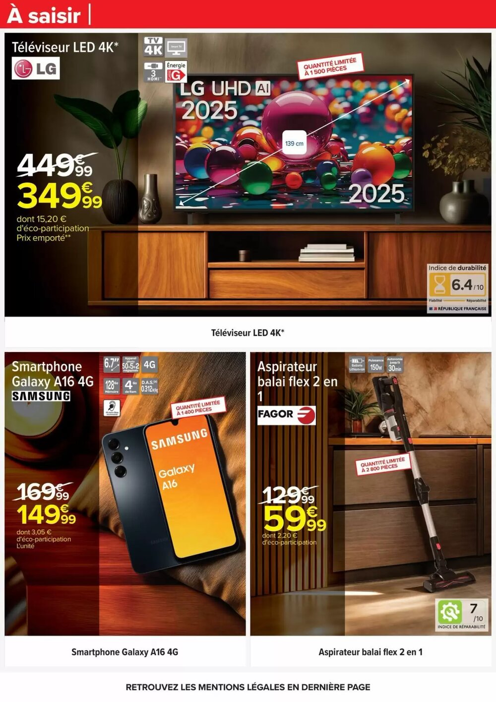 Prospectus promotionnel Carrefour valable à partir du 29/12/2025 - Page 86.