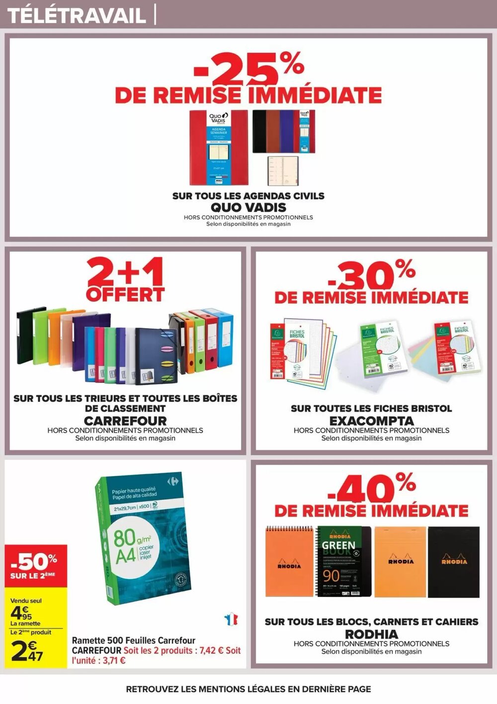 Prospectus promotionnel Carrefour valable à partir du 29/12/2025 - Page 94.