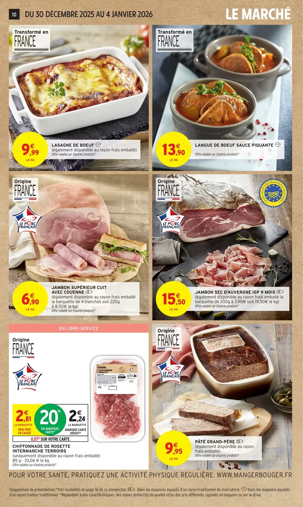 Prospectus promotionnel Intermarché valable à partir du 30/12/2025 - Page 10.
