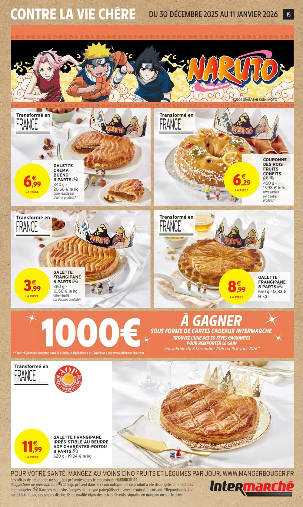Prospectus promotionnel Intermarché valable à partir du 30/12/2025 - Page 15.