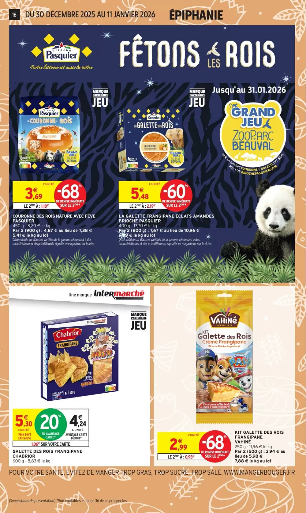 Prospectus promotionnel Intermarché valable à partir du 30/12/2025 - Page 16.